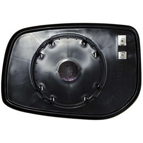 Piastra specchietto termica con vetro attacco tondo lato passeggero - dx
