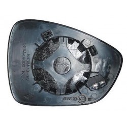 Piastra specchietto termica con vetro azzurrato lato guida - sx