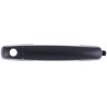 Maniglia apriporta esterna anteriore nera con smart key con sensore con foro blocchetto chiave guida - sx