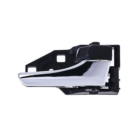 Maniglia apriporta interna anteriore posteriore nera con leva cromata passeggero - dx