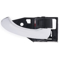 Maniglia apriporta interna anteriore posteriore nera con leva cromata passeggero - dx