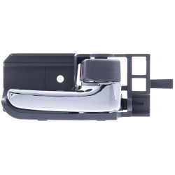 Maniglia apriporta interna anteriore posteriore grigia con leva cromata passeggero - dx