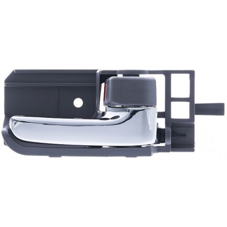 Maniglia apriporta interna anteriore posteriore grigia con leva cromata passeggero - dx