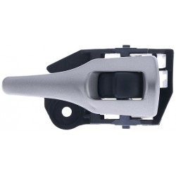 Maniglia apriporta interna anteriore posteriore nera con leva argento passeggero - dx