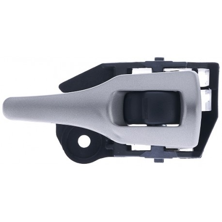 Maniglia apriporta interna anteriore posteriore nera con leva argento passeggero - dx