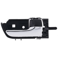 Maniglia apriporta interna anteriore posteriore nera con leva cromata passeggero - dx