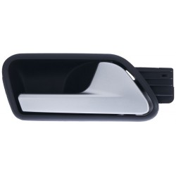 Maniglia apriporta interna anteriore nera con leva cromata satinata passeggero - dx