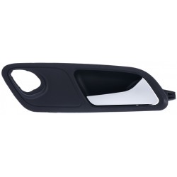 Maniglia apriporta interna anteriore nera con leva cromata satinata passeggero - dx