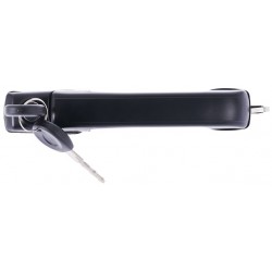 Maniglia apriporta esterna anteriore nera con kit chiavi bilaterale