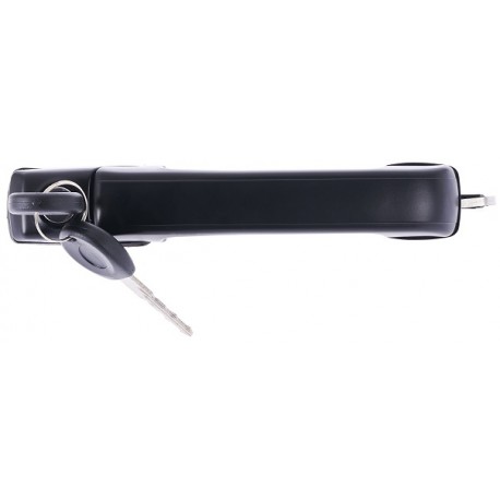 Maniglia apriporta esterna anteriore nera con kit chiavi bilaterale