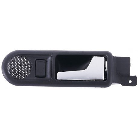 Maniglia apriporta interna posteriore nera con leva cromata passeggero - dx