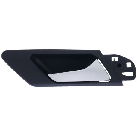 Maniglia apriporta interna anteriore posteriore nera con leva cromata satinata passeggero - dx