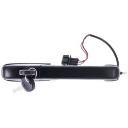 Maniglia apriporta esterna anteriore nera con kit chiavi modelli con chiusura centralizzata passeggero - dx