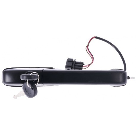 Maniglia apriporta esterna anteriore nera con kit chiavi modelli con chiusura centralizzata passeggero - dx