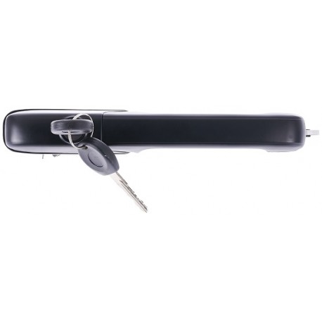 Maniglia apriporta esterna anteriore nera con kit chiavi modelli senza chiusura centralizzata passeggero - dx