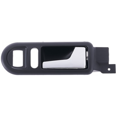 Maniglia apriporta interna anteriore nera con leva cromata passeggero - dx