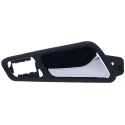 Maniglia apriporta interna anteriore nera con leva cromata passeggero - dx