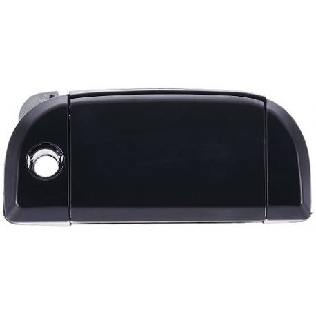 Maniglia apriporta esterna anteriore nera liscia senza kit chiavi passeggero - dx