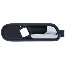 Maniglia apriporta interna anteriore posteriore nera con leva cromata passeggero - dx