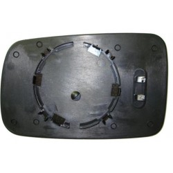 Piastra specchietto termica con vetro blu asferico lato passeggero - dx