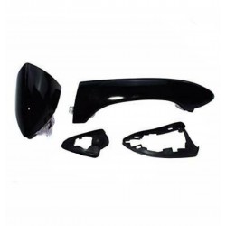 Maniglia apriporta esterna anteriore verniciabile completa di telaio e cavo guida - sx