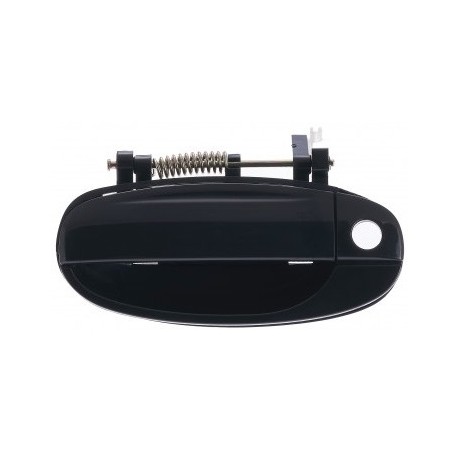 Maniglia apriporta esterna anteriore nera liscia guida - sx