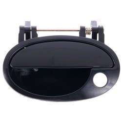 Maniglia apriporta esterna anteriore nera liscia guida - sx