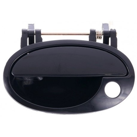 Maniglia apriporta esterna anteriore nera liscia guida - sx