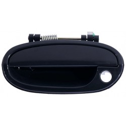 Maniglia apriporta esterna anteriore nera liscia guida - sx