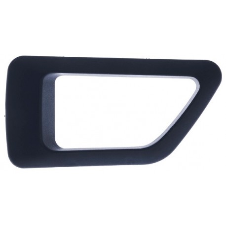 Mostrina maniglia apriporta interna anteriore nera guida - sx