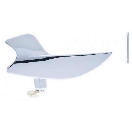 Maniglia apriporta interna anteriore cromata guida - sx