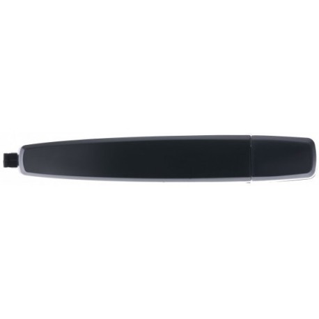 Maniglia apriporta esterna anteriore nera liscia guida - sx