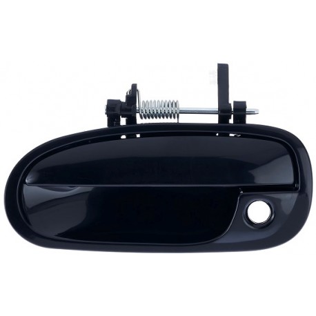 Maniglia apriporta esterna anteriore nera liscia guida - sx