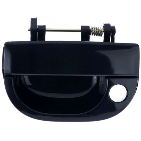 Maniglia apriporta esterna posteriore nera liscia porta scorrevole guida - sx