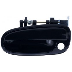 Maniglia apriporta esterna anteriore nera liscia guida - sx