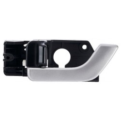 Maniglia apriporta interna anteriore nera con leva cromata guida - sx