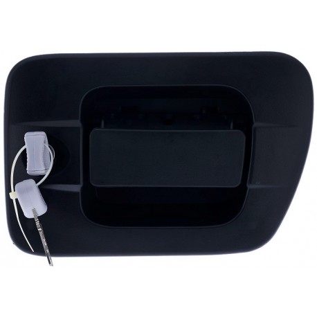 Maniglia apriporta esterna anteriore nera con blocchetto chiave guida - sx