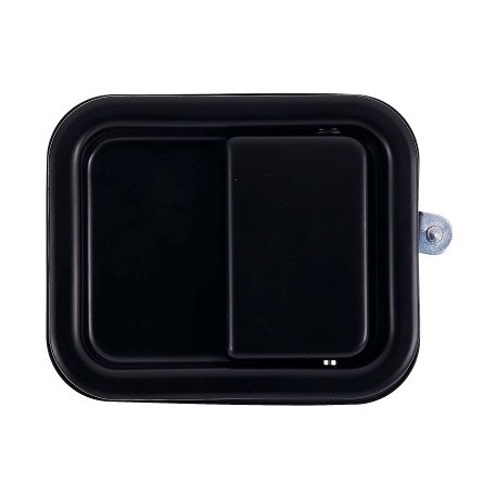 Maniglia apriporta esterna anteriore nera liscia guida - sx