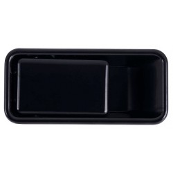 Maniglia apriporta esterna anteriore nera liscia modelli cabrio guida - sx