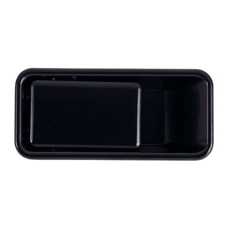 Maniglia apriporta esterna anteriore nera liscia modelli cabrio guida - sx