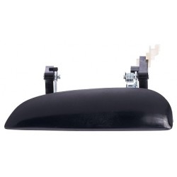 Maniglia apriporta esterna anteriore nera liscia guida - sx