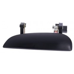 Maniglia apriporta esterna posteriore nera liscia guida - sx