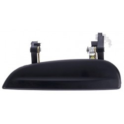 Maniglia apriporta esterna anteriore nera liscia guida - sx