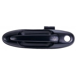 Maniglia apriporta esterna anteriore nera liscia guida - sx