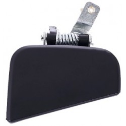 Maniglia apriporta esterna posteriore nera liscia guida - sx