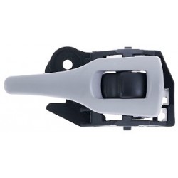 Maniglia apriporta interna anteriore posteriore nera con leva grigia guida - sx