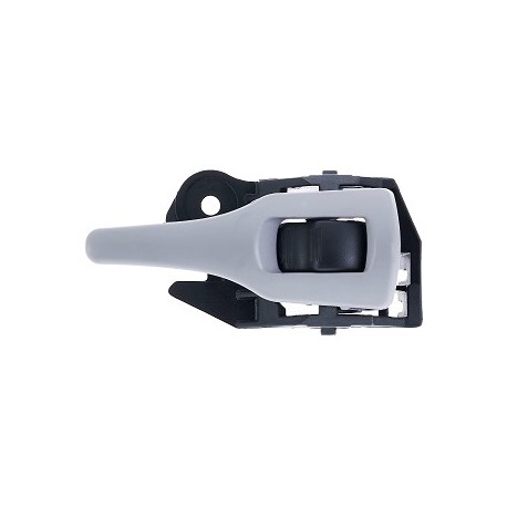 Maniglia apriporta interna anteriore posteriore nera con leva grigia guida - sx