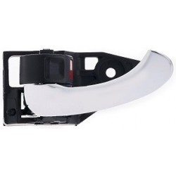 Maniglia apriporta interna anteriore posteriore nera con leva cromata guida - sx