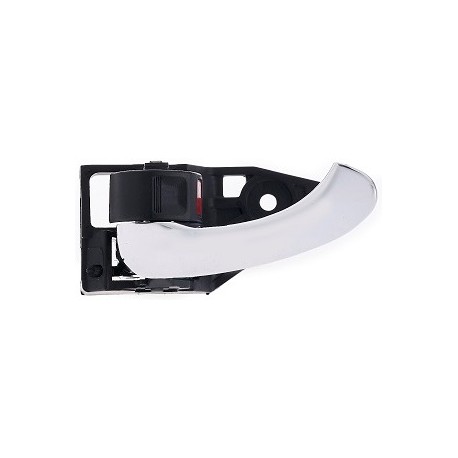 Maniglia apriporta interna anteriore posteriore nera con leva cromata guida - sx