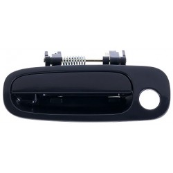 Maniglia apriporta esterna anteriore nera liscia guida - sx